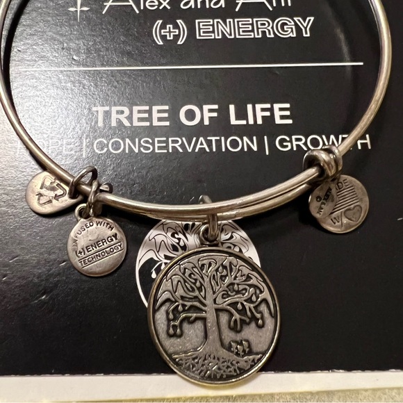 2013 Alex and Ani Tree of Life Bangle - Picture 2 of 2